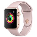 Apple Watch Series 3 produktbild - 38 mm - Pink Sand - sports band