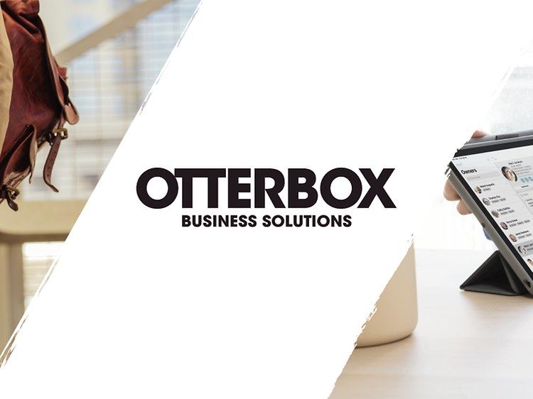 Otterbox banner med texten Business solutions