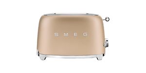 Brödrost från Smeg i 50-tals stil i glansig creme-färg. 