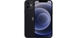 Svart iPhone 12 produktbild