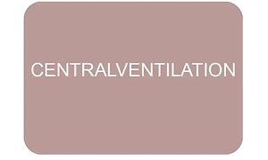 Centralventilation i vit text på mörkrosa bakgrund.