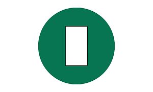 Logo för integrerat kylskåp