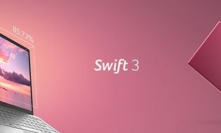 Acer Swift 3 banner
