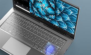 Swift 3 med fingeravtrycksläsare