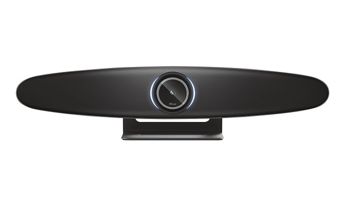 En avlång svart videokonferenskamera från IRIS.