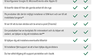 CS - SE - Jämförelsediagram för tjänster för surfplattor.
