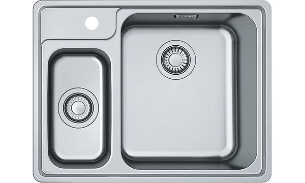 Franke Bell diskho i rostfritt stål.
