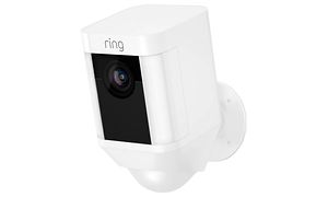 Ring Spotlight Cam Battery övervakningskamera.