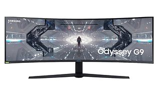 En bred gamingskärm