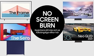 No Screen Burn  - Garanti
