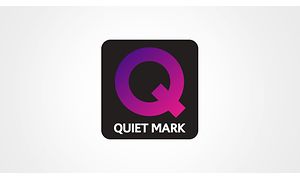 Dyson Hot & Cool - Quietmark logo.