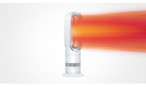 Illustration av Air Multiplier i Dyson Hot & Cool-fläkt.