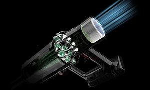 Illustration av Cyclone V10 och dess filtreringsteknologi