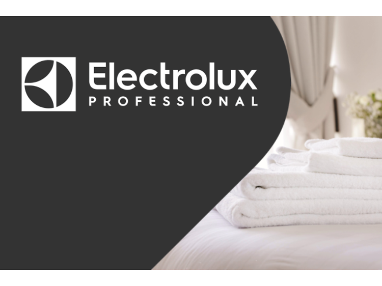 Banner image med texten Electrolux Professional
