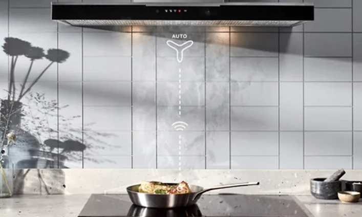 illustration av Electrolux Hob2Hood