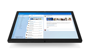Lenovo ThinkPad X1 Fold i utvikt läge
