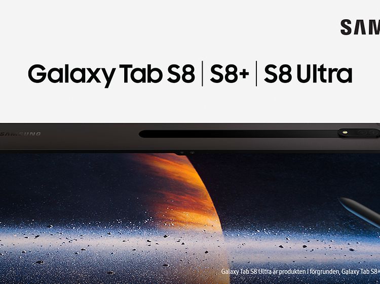 Samsung Galaxy Tab S8-serien banner