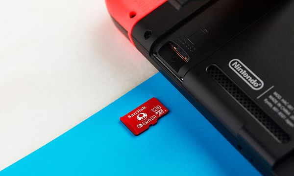 Switch och Sandisk minneskort