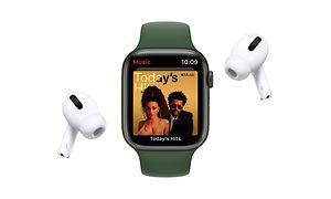 AirPods och Apple Watch