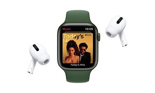 AirPods och Apple Watch