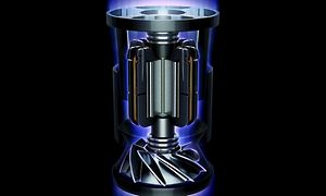 Illustration av Dysond V10-motor