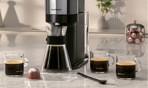 Nespresso Vertuo kaffemaskin och kaffedrycker