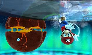Gaming - Spel - stillbild från ett Super Mario-spel
