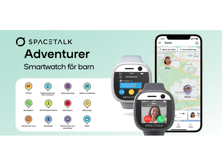 Spacetalk Adventurer är en smartwatch för barn
