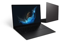 Två Galaxy Book2 Pro-enheter