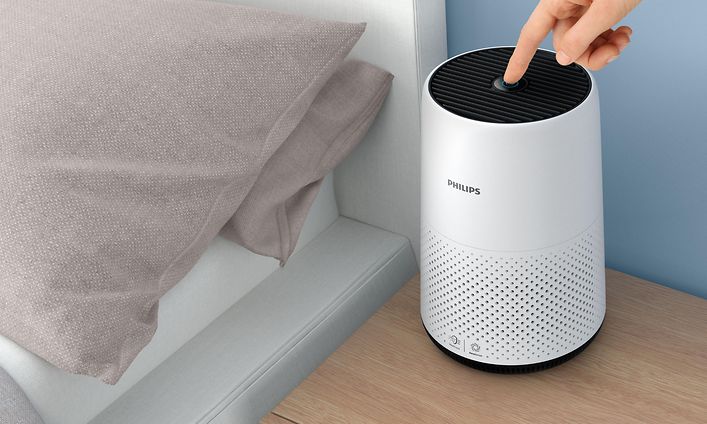 Philips 800 på nattduksbordet