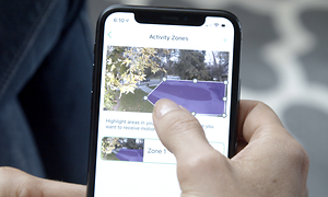 Arlo - Aktivitetszoner på mobil