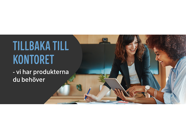 Tillbaka till kontoret - Banner