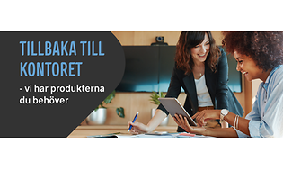 Tillbaka till kontoret - Banner