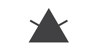 Illustration: Blek ej plagg symbol.