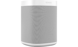 Vit högtalare från Sonos One SL.