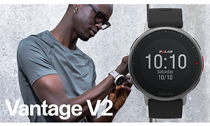 Polar - A Polar Vantage V2 on a young man