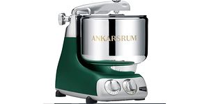 Produktbild Ankarsum köksmaskin i grönt och rostfritt stål