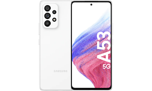 Samsung Galaxy A53 5G - Framifrån och bakifrån
