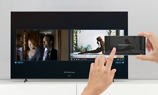 Samsung-TV-streaming från mobil till TV