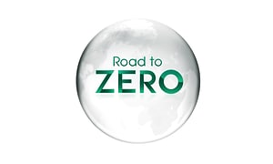 Rund road to Zero-logga