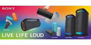 Sony speakers-top image