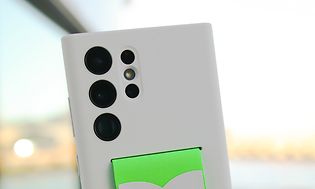 Samsung Galaxy - S22 Ultra Green Silikon fodral med rem