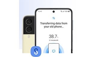 Samsung Galaxy Z Flip 4 överför data