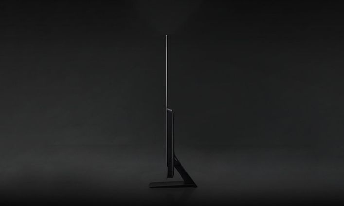 Samsung TV från sidan