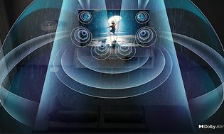 Samsung OLED - Dolby Atmos illustration
