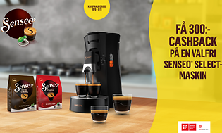 105277001_Senseo_Cashback_Elkjop_LandingPage_3200x1800_SE