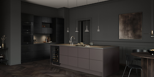 Ett Epoq Trend Umber och Edge Black Ash kök.