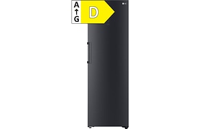 LG fridge with a energy label D