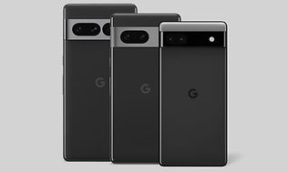 Pixel 6a, Pixel 7 och Pixel 7 Pro