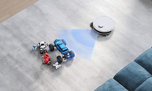N8-PRO TrueDetect - skannar leksaker på golvet med hjälp av 3D-teknik